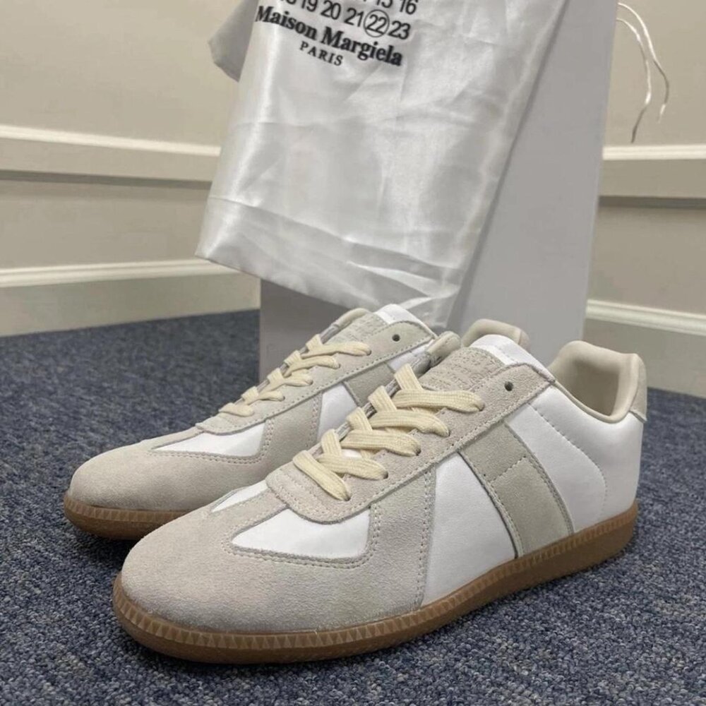 Maison Margiela Men's Grey Trainers 42